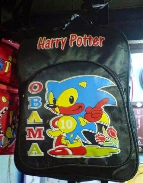 22 Meme Internet: backpack - Harry potter - obama - sonic