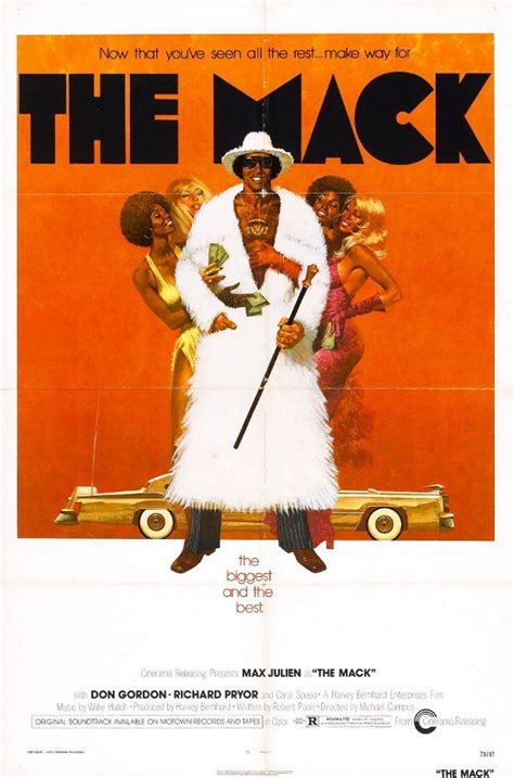 The Mack (1973) - IMDb | Poster affiche, Films cultes, Film