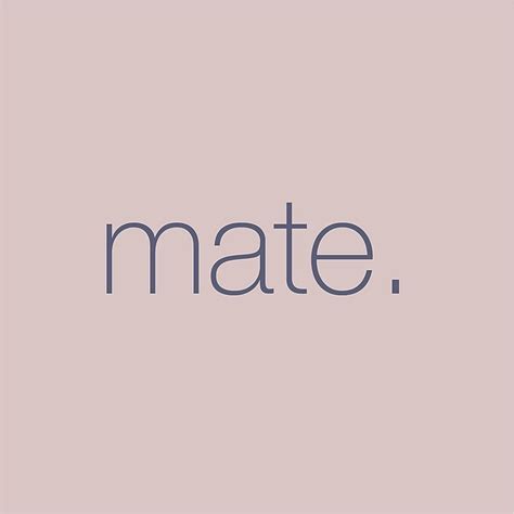 mate