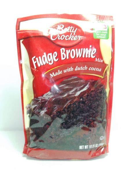 BETTY CROCKER FUDGE BROWNIE MIX 290G – Sam's Bread & Butter Express