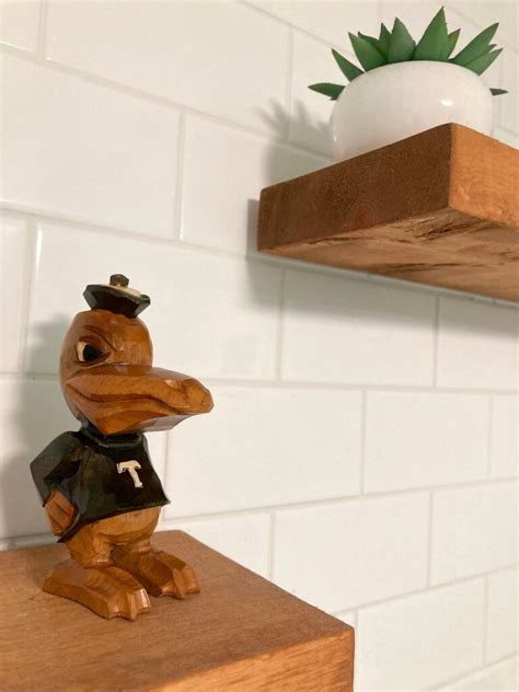 Vintage University of Tulane University wooden mascot "circa 1940s ...