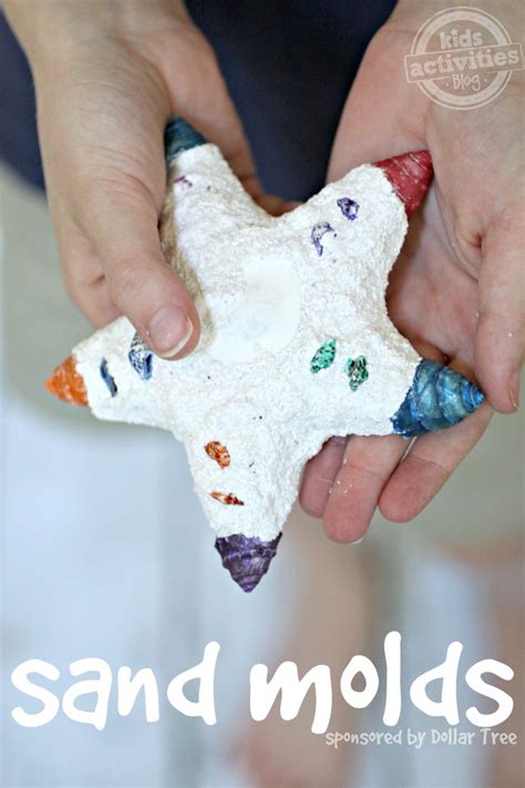 Sand Mold Craft for Summer Fun