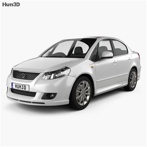 Suzuki (Maruti) SX4 sedan 2015 3D model - Vehicles on Hum3D