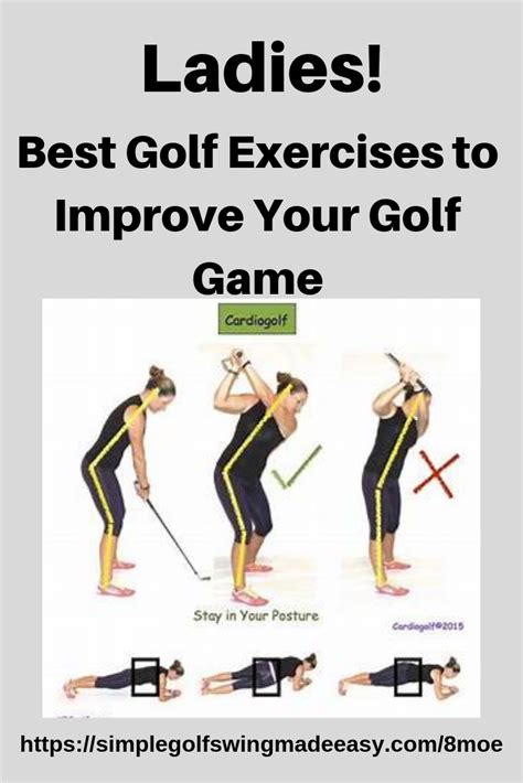 Golf Exercise for Women | Golf exercises, Golf drills, Exercise