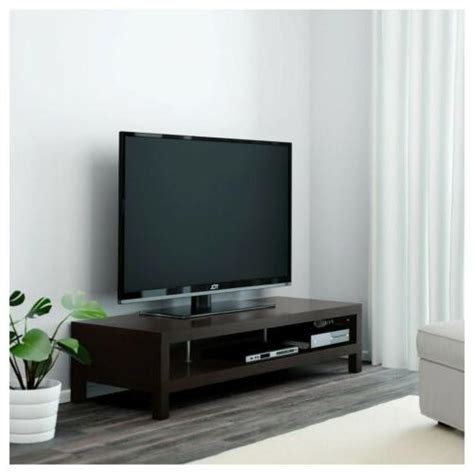 Lack Ikea tv stand black TV unit