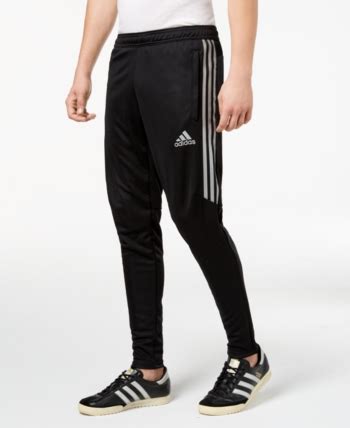 adidas Men's Tiro Metallic Soccer Pants - Black/Silver M | Soccer pants ...