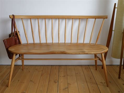 antikmodern: the shop: Ercol Love Seat bench