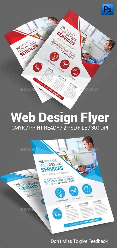 Web Design Flyer | Web design, Flyer design, Simple web design