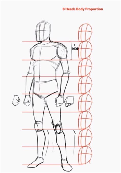 TUTORIAL HOW TO DRAW THE HUMAN BODY IN 3/4 VIEW by ARTOFJUSTAMAN The ...