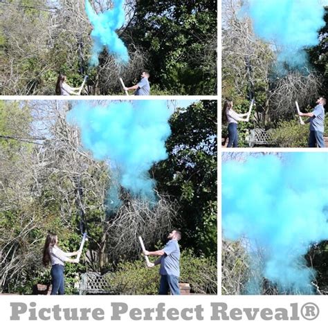 SMOKE CANNON 24 Inch Powder Cannon Gender Reveal Smoke | Etsy