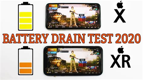 iPhone X vs iPhone XR Battery Test in 2020! ios 14 Battery Drain Test🔥 ...