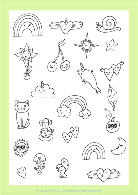 Chia sẻ hơn 99+ kawaii sticker drawing Cực dễ - Co-Created English