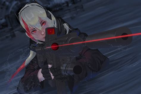 ArtStation - Girls Frontline - M4 SOPMOD II