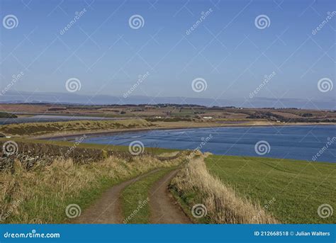 A Small Muddy Track Which Forms Part of the Angus Coastal Trail with a ...