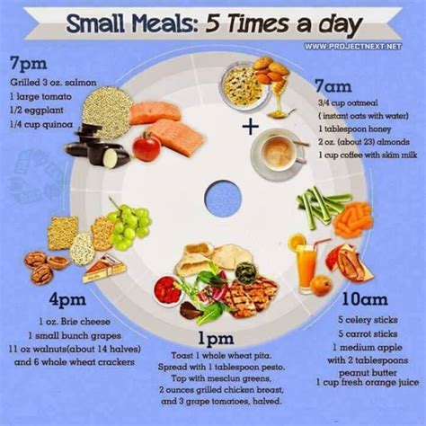 Small Meals: 5 Times A Day - Healthy Nutrition Tips Fitness Abs - PROJECT NEXT - Bodybuilding ...