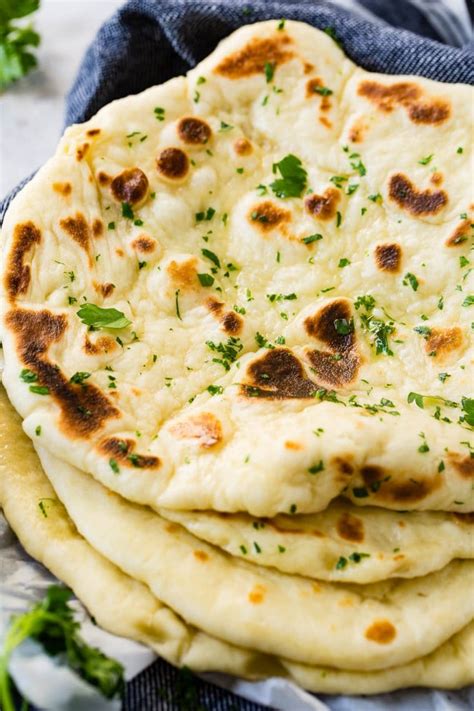 Easy Homemade Naan Recipe - Oh Sweet Basil