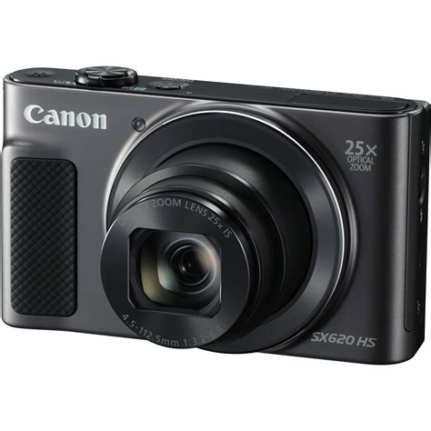 Canon PowerShot SX620 HS Digital Camera (Black) 1072C001 B&H