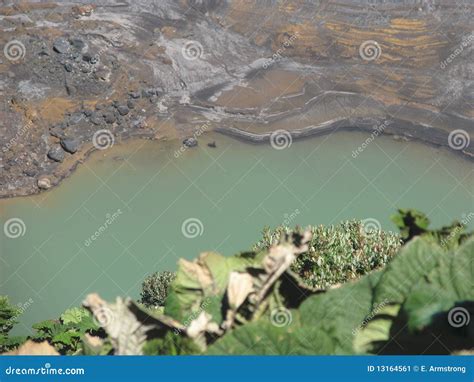 Irazu Volcano Crater stock image. Image of mother, crater - 13164561