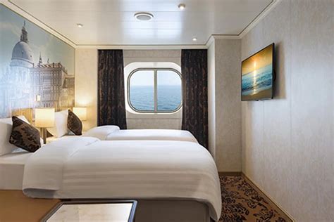 Carnival Venezia Cabin 2493 - Category 6A - Ocean View Stateroom 2493 on iCruise.com