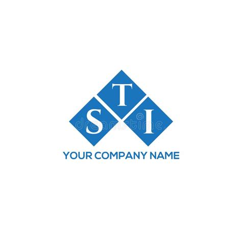 STI Letter Logo Design on White Background. STI Creative Initials ...