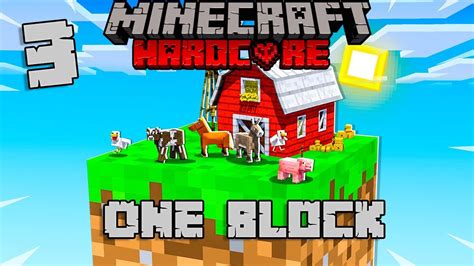 Minecraft One Block Hardcore! Powrót Filmów! - YouTube