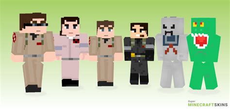 Ghostbusters Minecraft Skins. Download for free at SuperMinecraftSkins