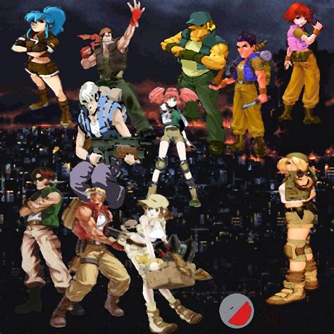 'Metal Slug Characters' by DrkSpacey on DeviantArt