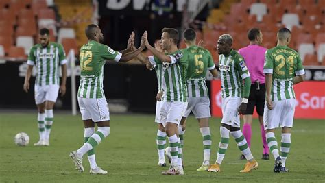 Real Betis on top of La Liga after win over Valencia | Inquirer Sports