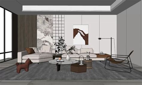 6118 Interior Scene Sketchup Model Free Download | Interior design renderings, Sketchup model ...