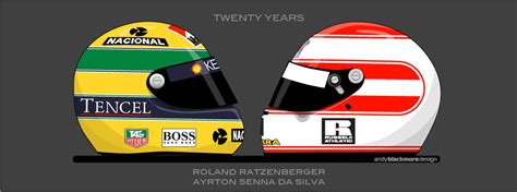 Twenty Years Ago : Roland Ratzenberger and Ayrton Senna da Silva - Andy Blackmore Design