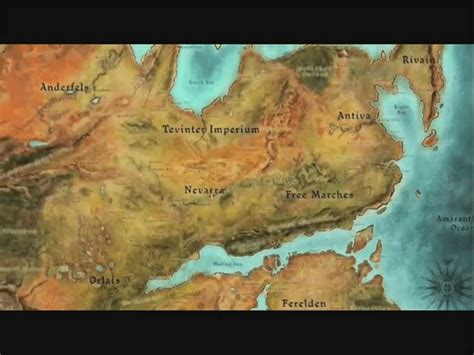 Dragon age ferelden map