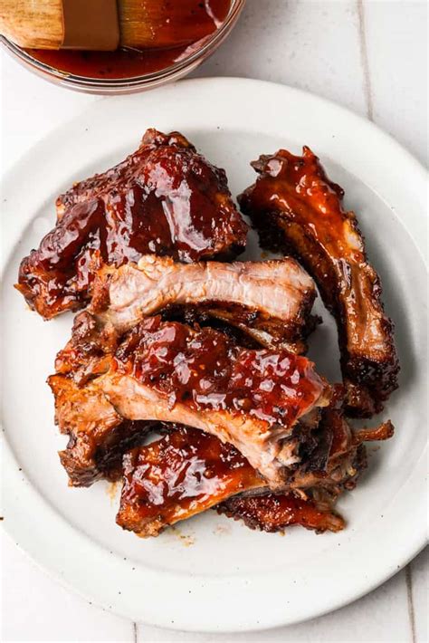 Oven-Baked BBQ Ribs - Whisper of Yum