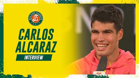 Carlos Alcaraz - Interview Quarterfinals | Roland-Garros 2023 - TennisGusto