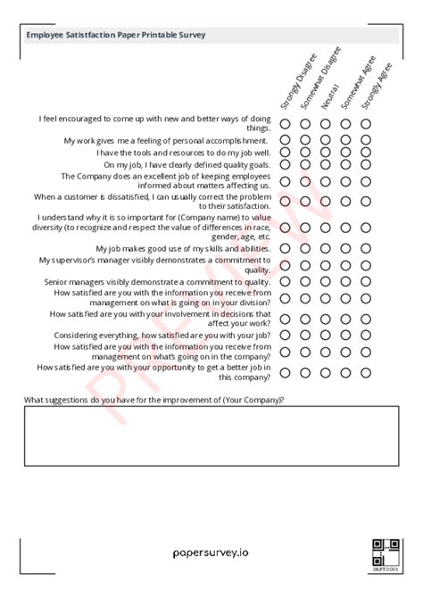 Paper survey templates | PaperSurvey.io