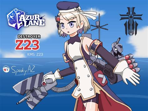 Azur Lane Z23 by SpookmexYZ on DeviantArt