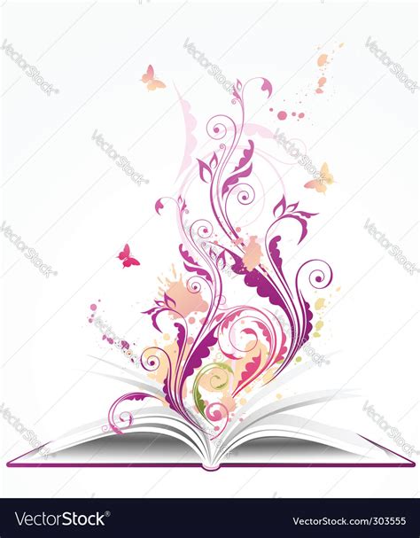 Open book Royalty Free Vector Image - VectorStock