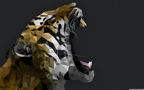 Tiger Digital Art Wallpaper,HD Artist Wallpapers,4k Wallpapers,Images,Backgrounds,Photos and ...