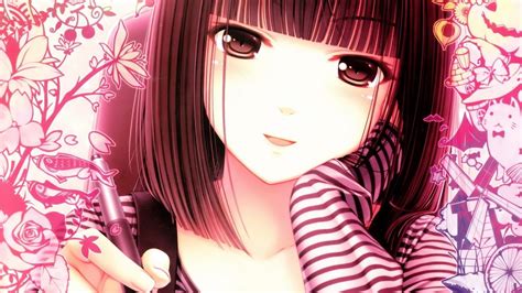 Pink Anime Girl Wallpapers - Wallpaper Cave