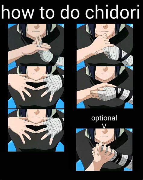 Naruto Hand Signs Chidori - Naruto Akatsuki