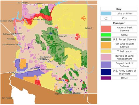 AZ State Parks Map