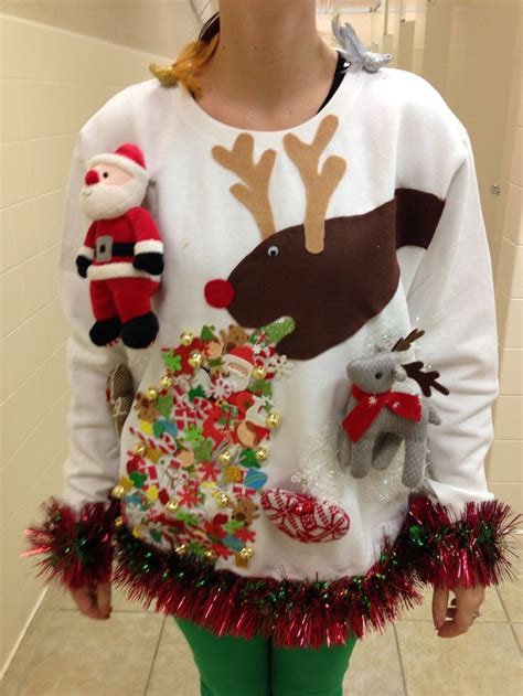 29 EASY DIY UGLY SWEATER FOR CHRISTMAS ..... - Godfather Style