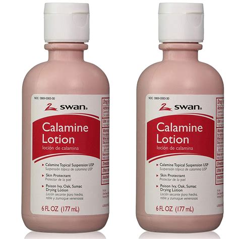 Swan Calamine Lotion - (2) 6 Oz. Bottles - Walmart.com - Walmart.com