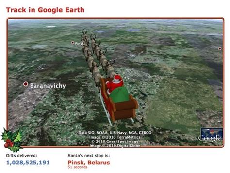 How to Track Santa Right Now with the NORAD Santa Tracker & Google Maps / Earth « Christmas ...