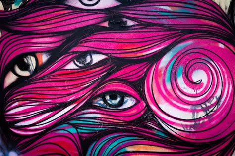 Free Images : wall, pattern, line, color, artistic, graffiti, circle, street art, drawing ...