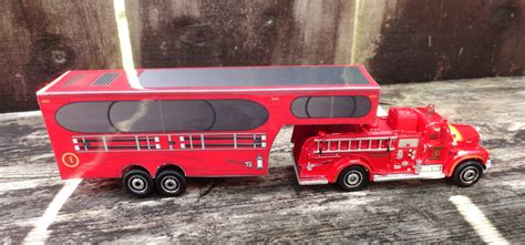 Custom Fire Camper with Matchbox vintage Fire Truck by bradleychoppedinc. Follow me on Facebook ...