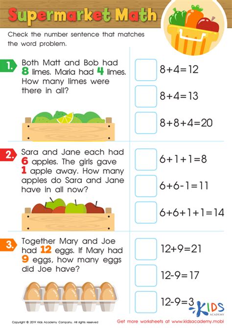 Addition and Subtraction Worksheets for Grade 1: Free Simple Mixed ...