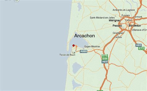 Arcachon France Map - Zip Code Map