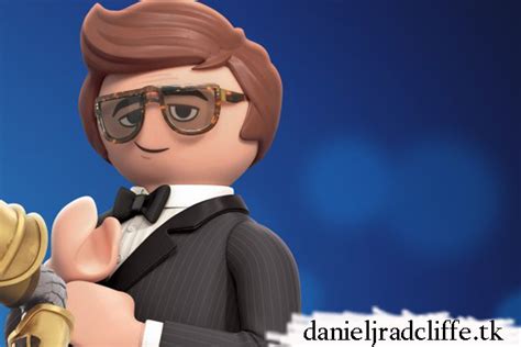 Rex Dasher character photo - Playmobil: The Movie - Daniel J Radcliffe ...