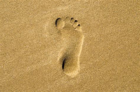 Printable Footprints In The Sand