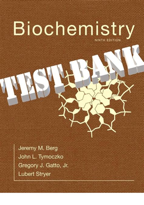 Biochemistry 9th Edition. Lubert Stryer; Jeremy M. Berg; John L ...